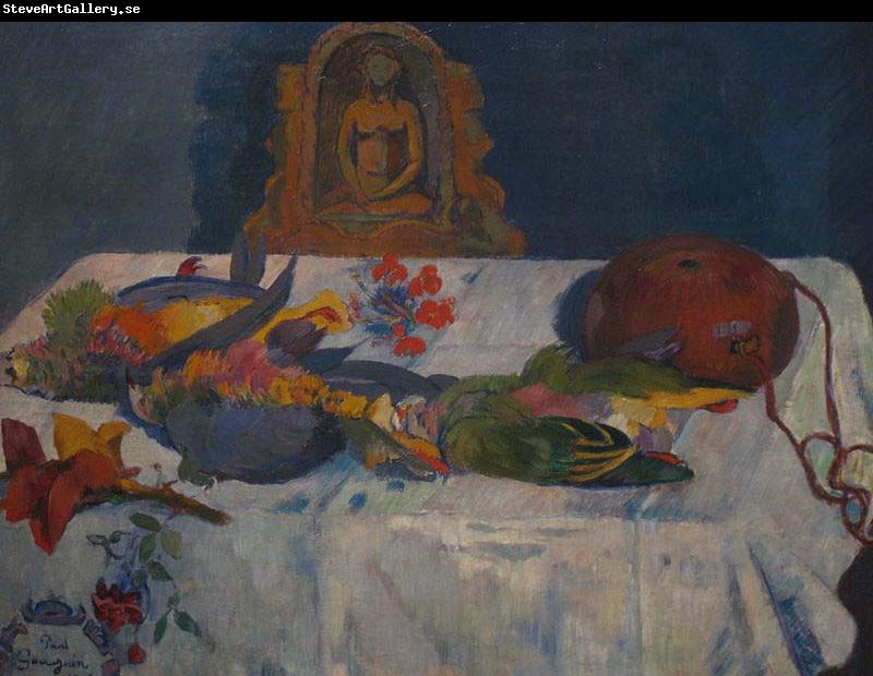 Paul Gauguin Still Life with Parrots